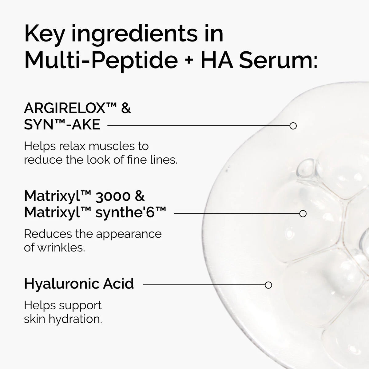 Multi-Peptide + HA Serum ("Buffet")